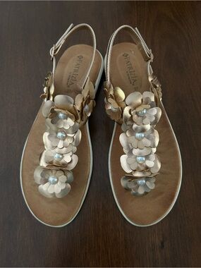 Gold Girly Patrizia (by Spring Step)Sandals